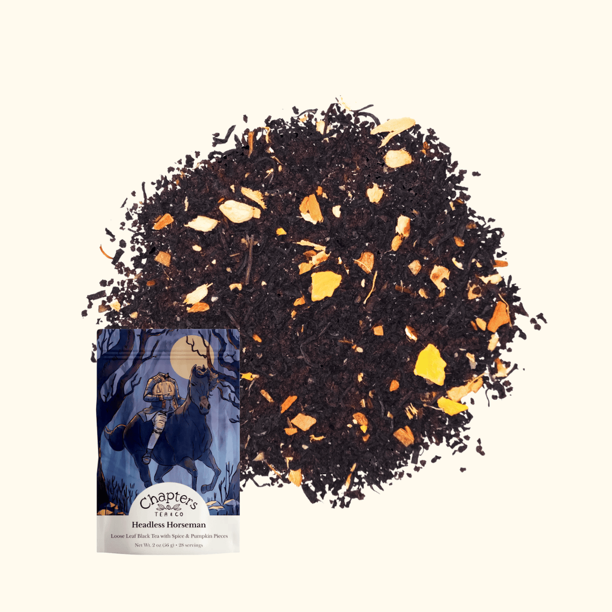 Headless Horseman (Rich Spiced Pumpkin Black Tea) 2oz