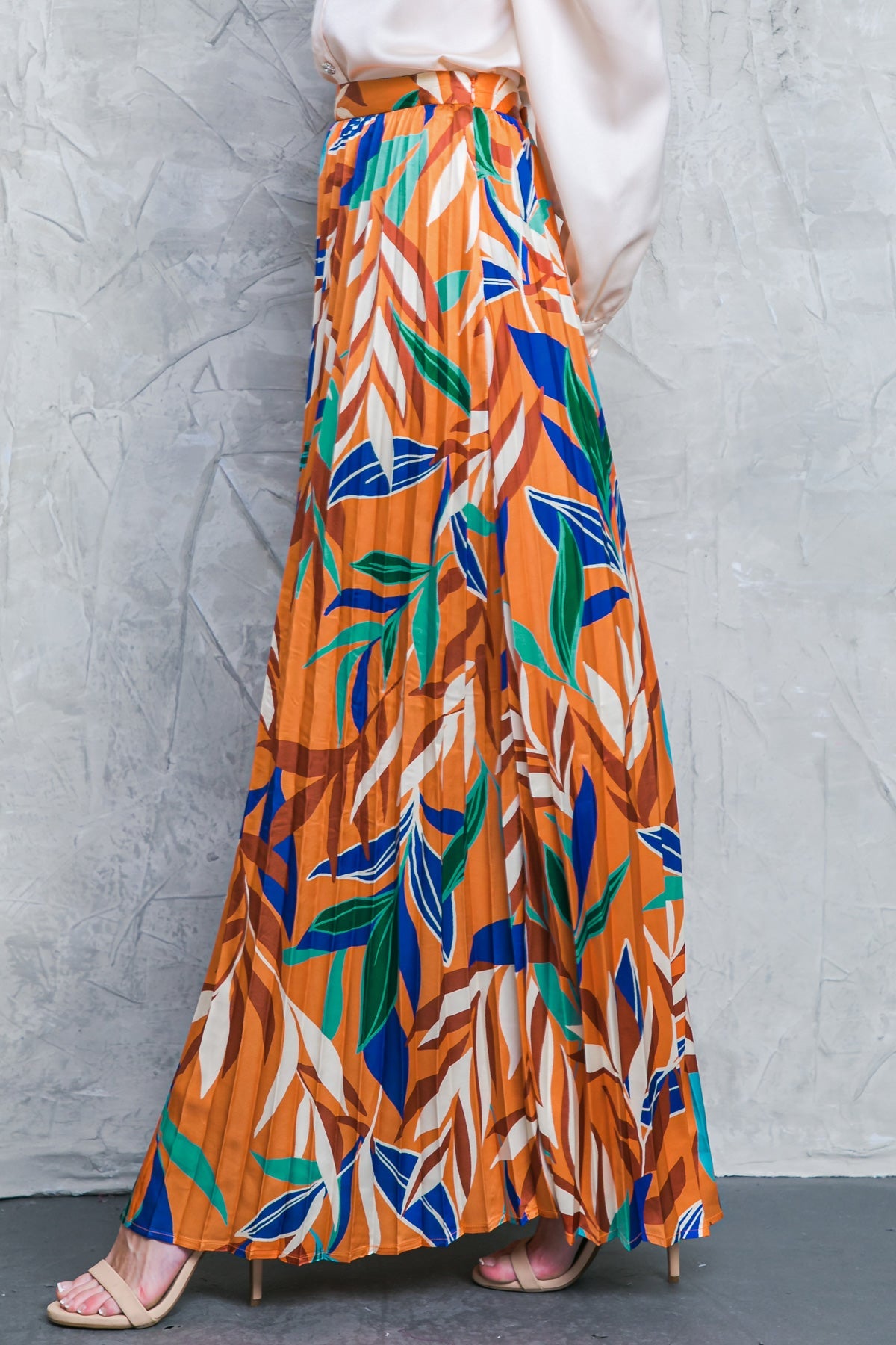 FEELS LIKE FALL WOVEN MAXI SKIRT - ONLINE ONLY