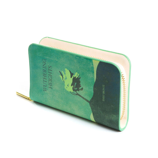 Wuthering Heights Book Zip Around Wallet