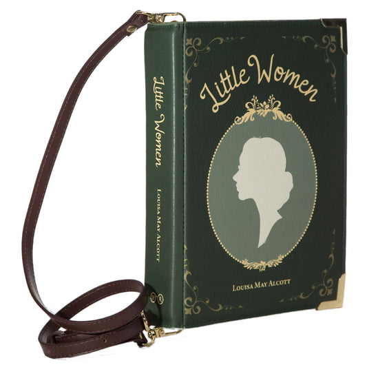 Little Women Green Book Crossbody Handbag