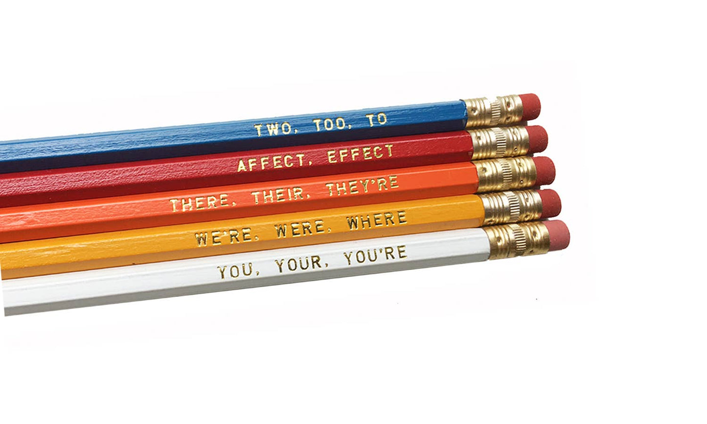 Grammar Rules Pencil Set