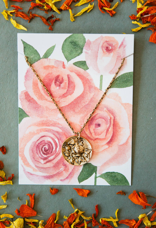 IN THE GARDEN | Rose Necklace