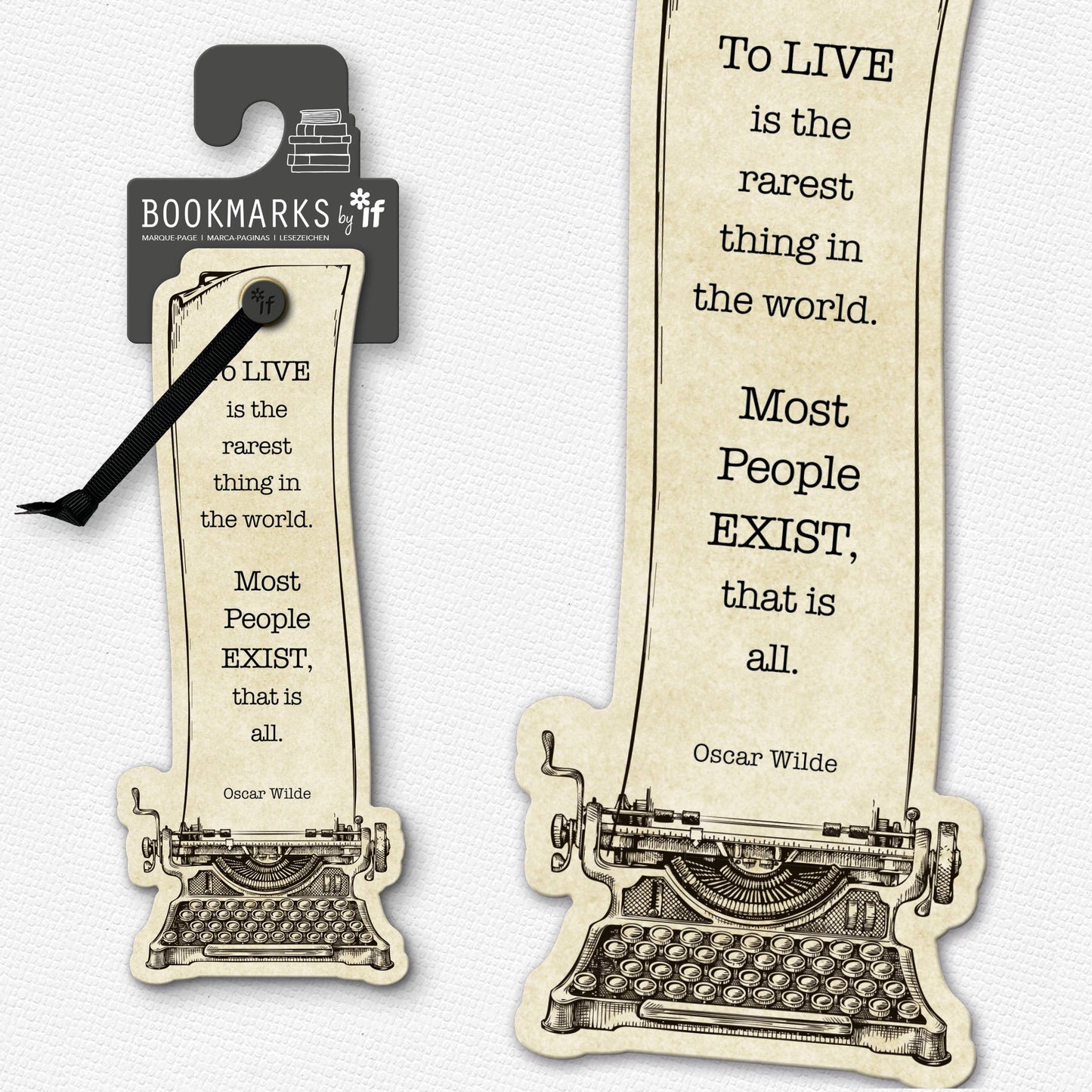 Oscar Wilde Bookmark