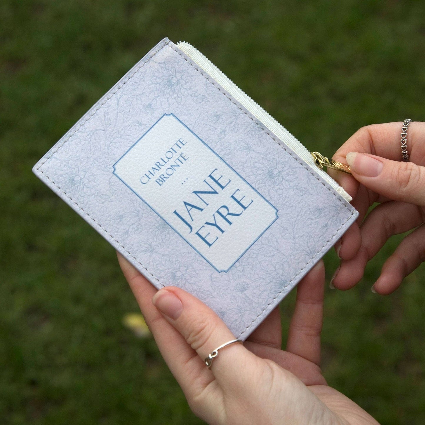 Jane Eyre Lilac Book Coin Purse