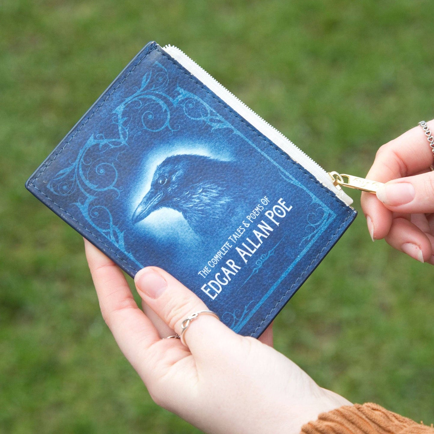 Edgar Allan Poe Book Coin Purse