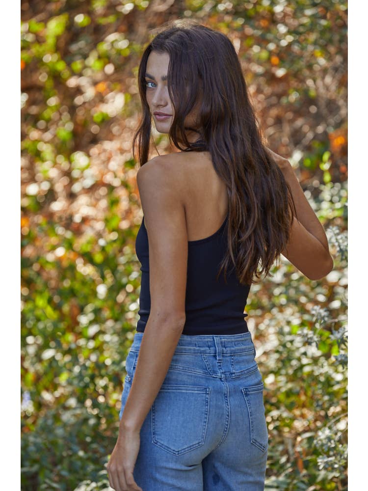 Cropped Racerback Tank