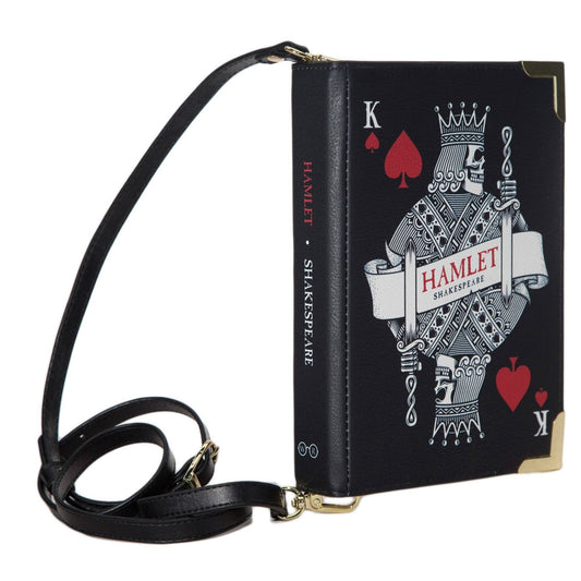 Hamlet Book Crossbody Clutch Handbag