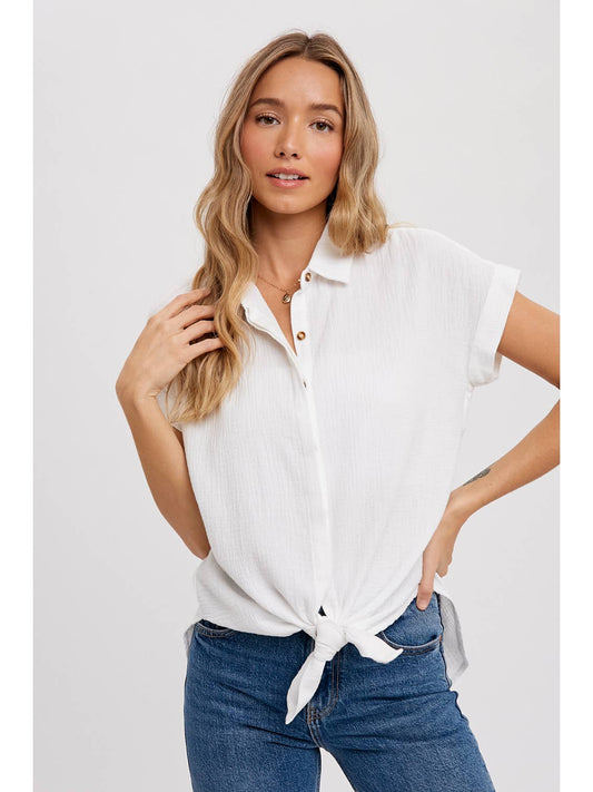 Woven Button Up