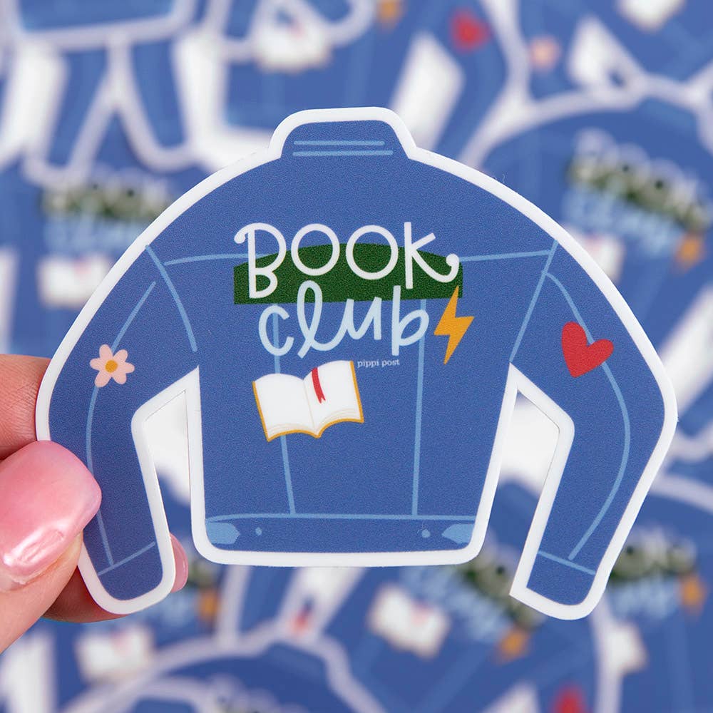 Book Club Jacket Decal Sticker