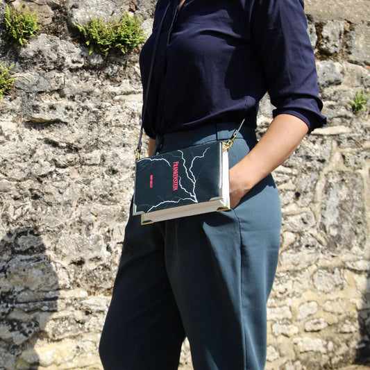 Frankenstein Black Crossbody Clutch Handbag