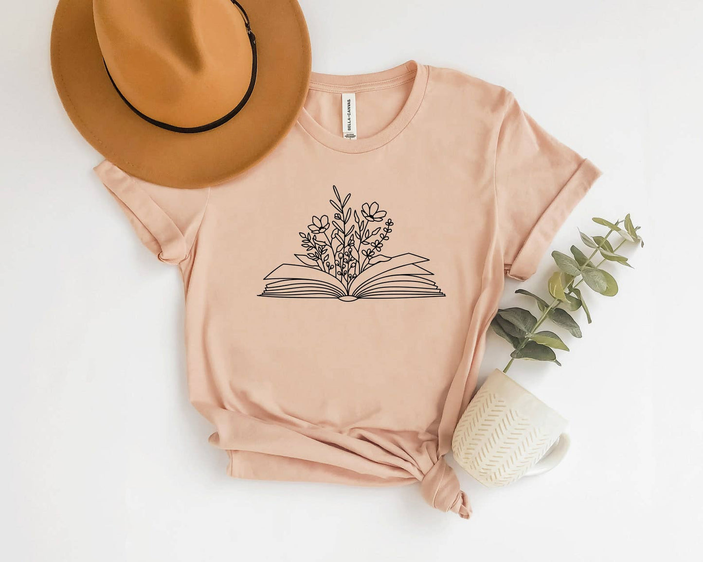 Wildflower Book T-shirt